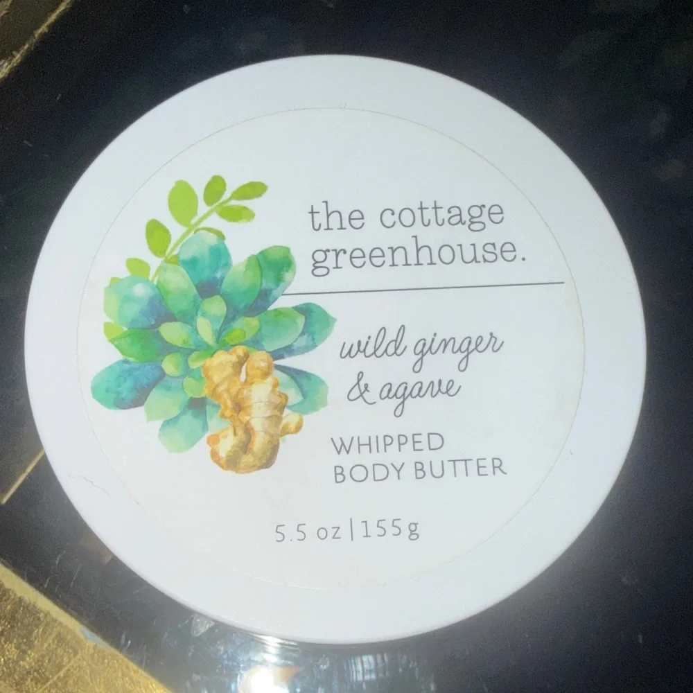 The Cottage Greenhouse Wall Art Decal – White & Green Succulent Design